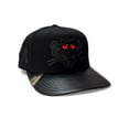 thumbnail image 1 of Gorra VAGO Style LA PANTERA Negra Visera Curva de Piel, 1 of 5