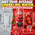 thumbnail image 3 of Krazy Fruit Prebiotic Sparkling Water, Evil Cherry Cola, 12% Real Fruit Juice, 3g Prebiotic Fiber, No Artificial Sweeteners, 12 fl oz, 6 Count, 3 of 13