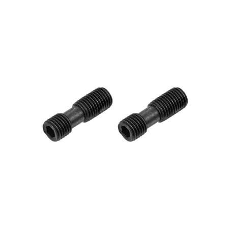

Uxcell M8 x 25mm Hex Head Set Screws 1.0 Pitch Carbon Steel Socket Screw 2 Pack