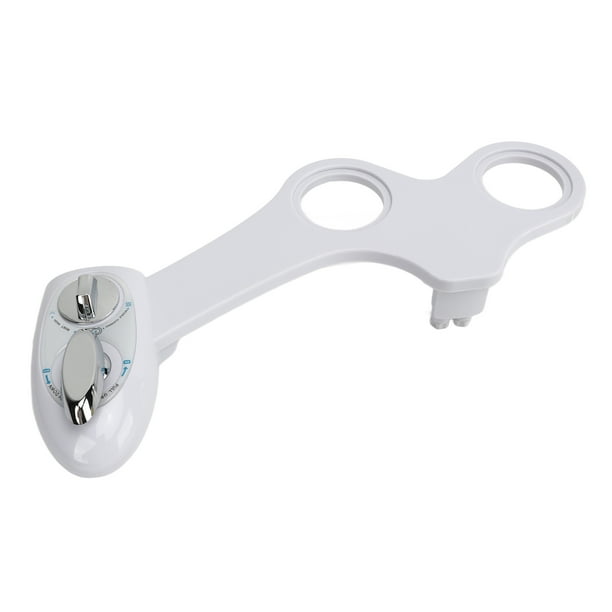 Bidet Baño Dual Boquilla de Agua Fría Spray Accesorio de Inodoro Ajustable Bidet Con Manguera