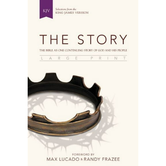 Pre-Owned The Story, KJV, Large Print: The Bible as One Continuing Story of God and His People Paperback
