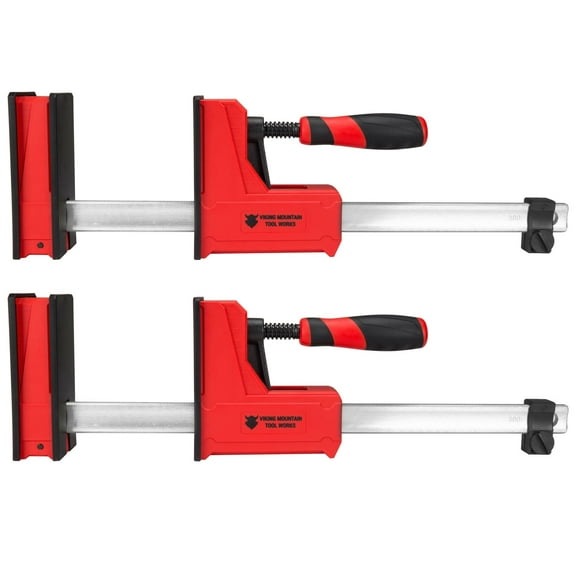 VMTW 12 inch (300mm) open Parallel Fixed Jaw Cabinet Makers clamp one pair