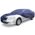 thumbnail image 2 of Blue PEVA Car Cover All Weather Breathable Rain Snow Sun Heat Resistant 3XXL:For Sedan 195"-209", 2 of 7