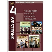 4 Westerns: The Long Riders / Stagecoach / Escort West / The Ride Back! (Widescreen)