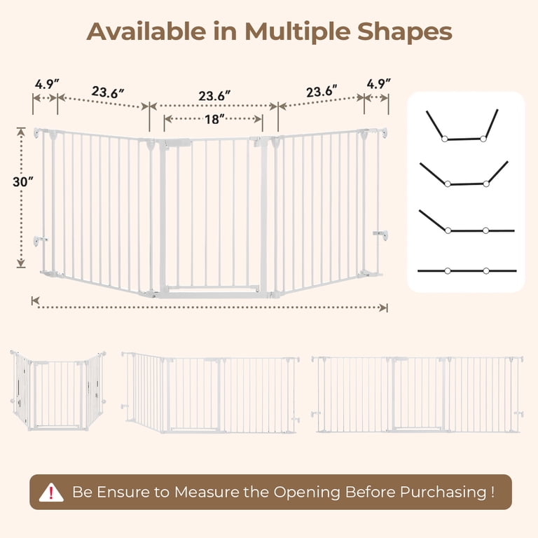 Caveen, Pet Safety Gate, 80