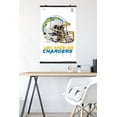thumbnail image 5 of NFL Los Angeles Chargers - Drip Helmet 20 Wall Poster, 22.375" x 34", 5 of 5