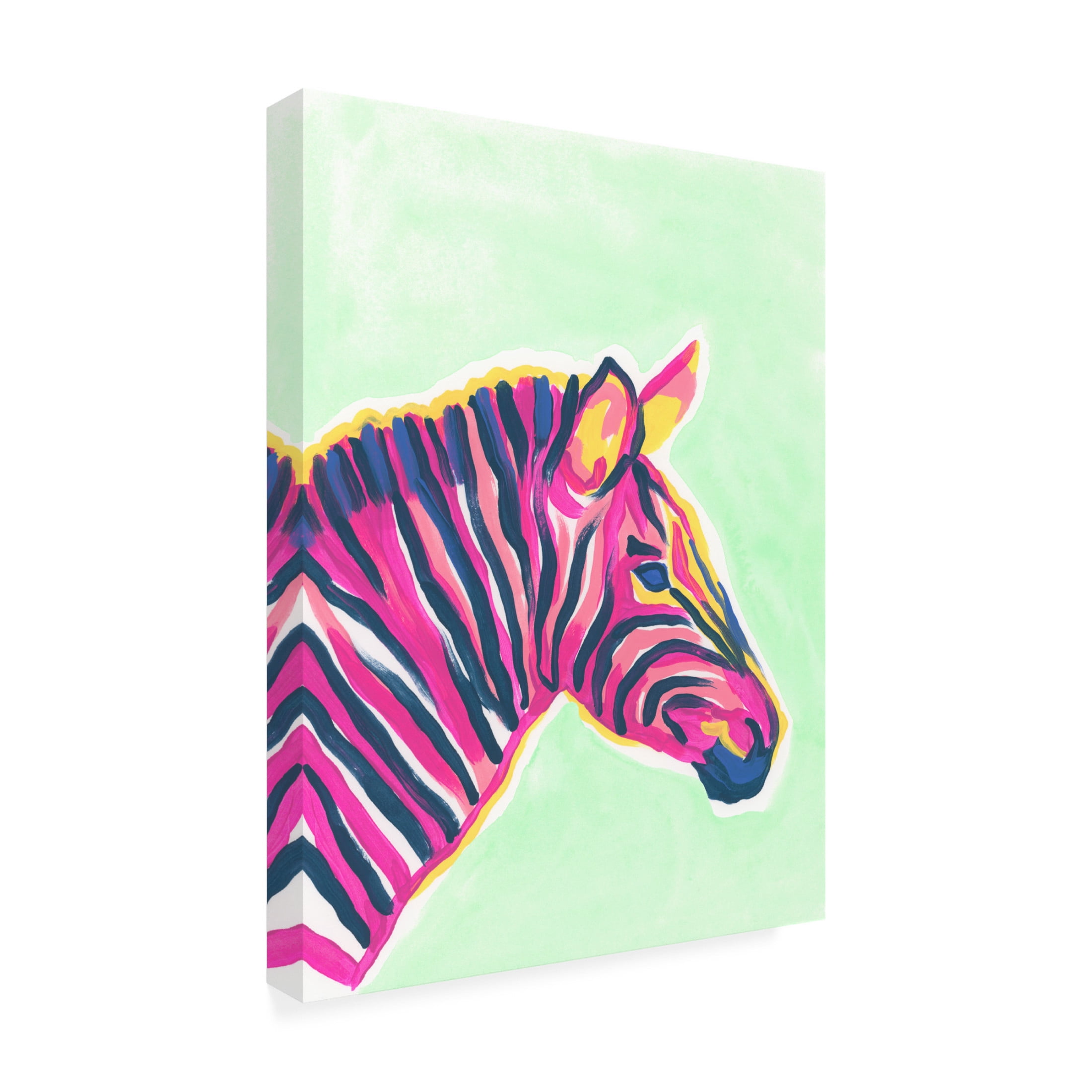 Trademark Fine Art June Erica Vess Savannah Pop III Canvas Wall Art
