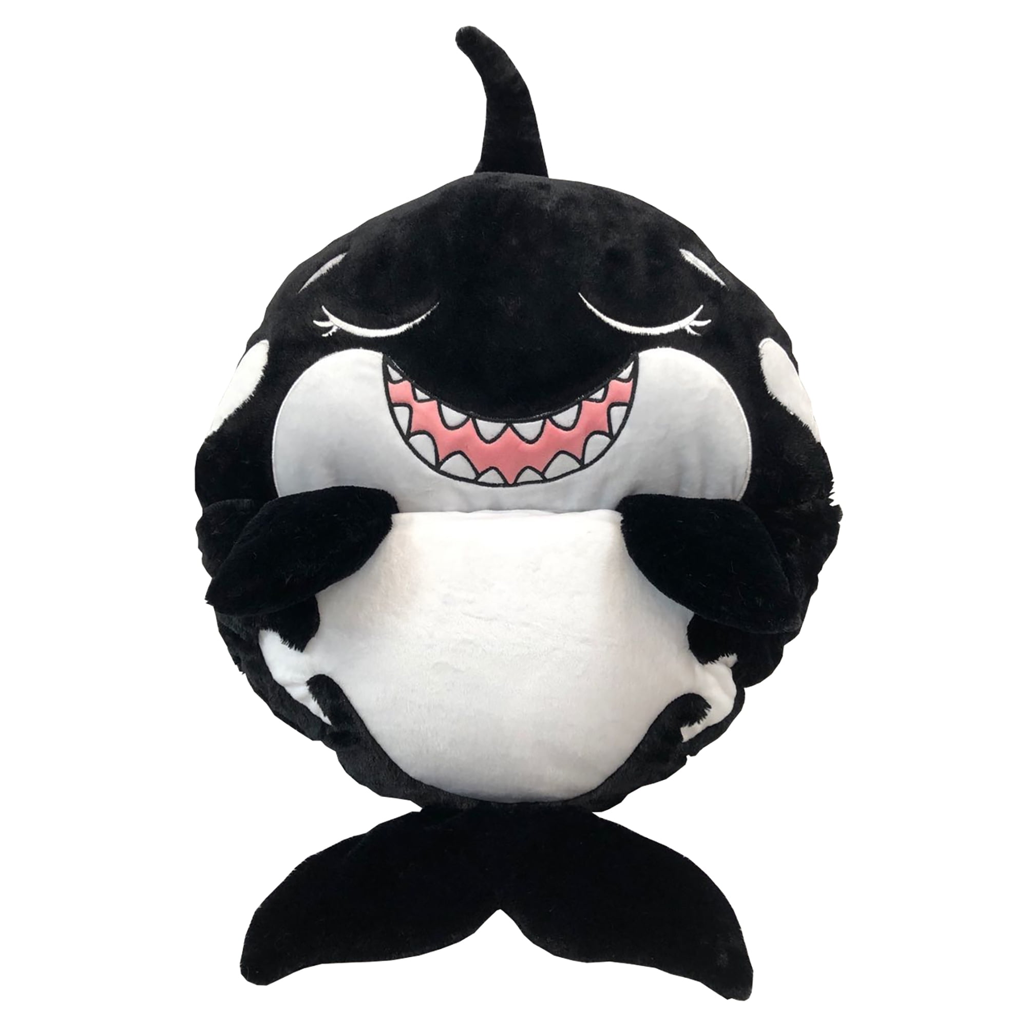 Happy Nappers: Pillow & Sleepy Sack: Large - Ozzy The Black