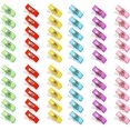 thumbnail image 1 of 60 clips para coser botones de patchwork, colores mezclados, paquete de 20*3, 1 of 5