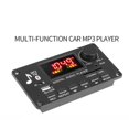 thumbnail image 5 of 2X Placa Decodificadora de Reproductor de MP3 con Pantalla A Color 2X40W Amplificador GrabacióN de Llamadas BT MóDulo de Radio FM para AutomóVil Compatible con TF USB AUX 3.5 WAV, 5 of 5