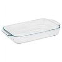 Small-2 Quart Glass Baking Dish for Oven, 2 Pack Single Serving Glass Pan  for Cooking Oblong Casserole Dish Rectangular Baking Pan Glass Bakeware