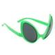 thumbnail image 2 of Novedad Alien Party Gafas Disfraz Disfraz Marco verde Lente gris, 2 of 7