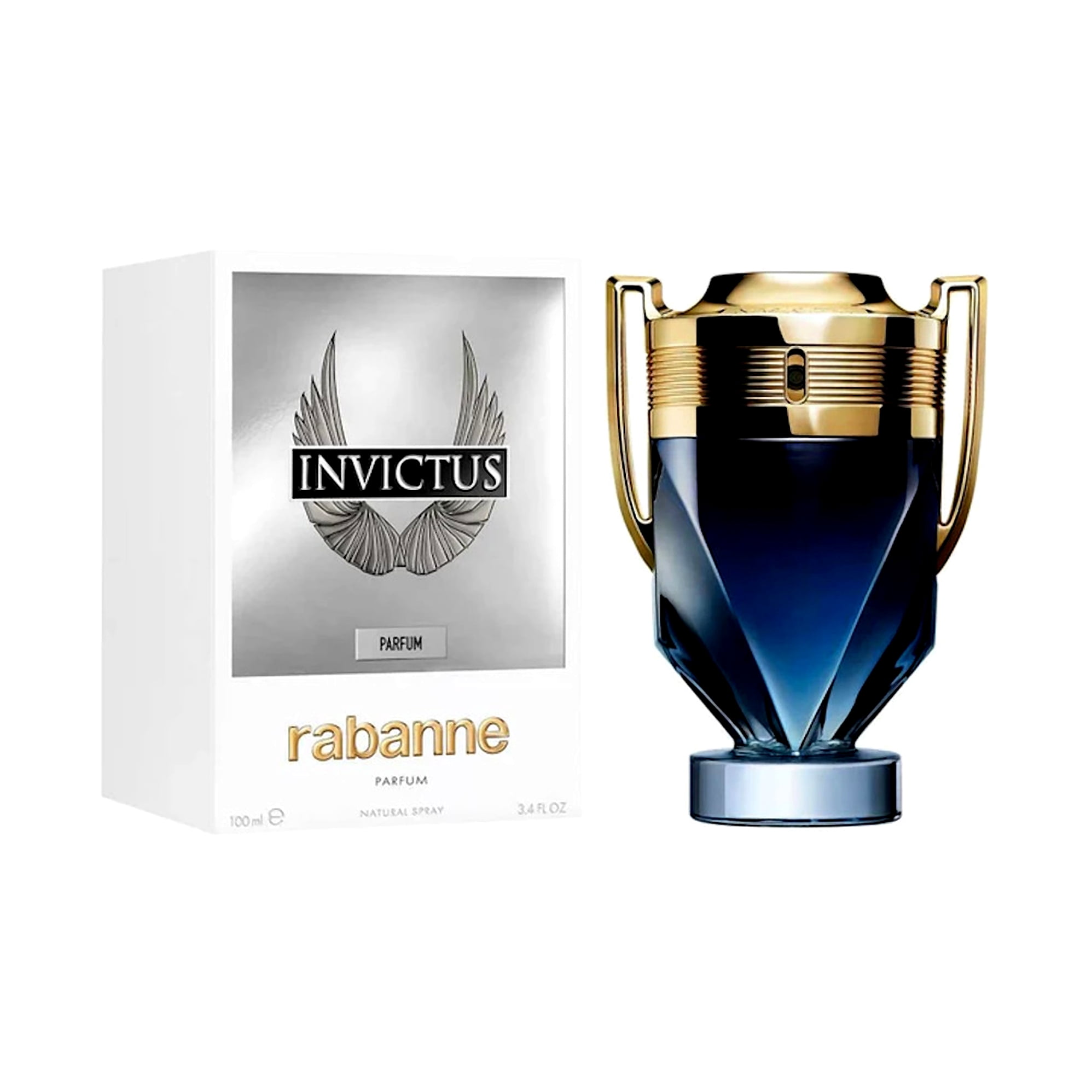 Invictus by Paco Rabanne, 3.4 oz Parfum Spray for Men