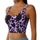 thumbnail image 2 of Balery Cartoon Black Cats Sujetadores deportivos con espalda cruzada para mujer, acolchados, sin costuras, de alto impacto, ideales para yoga, gimnasio, entrenamiento y fitness.-Medium, 2 of 8