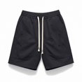 thumbnail image 4 of Hurxie Mens Athletic Shorts Running Shorts Quick Dry Workout Shorts 7"/ 9" Lightweight Gym Basketball Shorts Zipper Pockets Black,S, 4 of 5