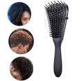 thumbnail image 5 of Cepillo desenredante para cabello natural - Desenredante para cabello afro 3a a 4c rizado ondulado - Uso húmedo o seco - Rizos fáciles de limpiar para niños y adultos afro ER, 5 of 5