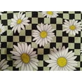 thumbnail image 4 of oneOone Cotton Poplin Black Fabric Sunflower Floral Diy Clothing Quilting Fabric Print Fabric By Yard 56 Inch Wide, 4 of 4