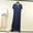 Blue, variant on Bamboo Nightgowns Women's Nightgowns & Sleepshirts Sleepshirts Long Nightgowns Sleep Dress Short Sleeve Crew Neck Gray Sleep Dress for Women,L