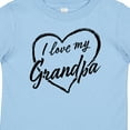 thumbnail image 4 of Inktastic I Love My Grandpa in Black Chalk Heart Boys or Girls Baby T-Shirt, 4 of 5