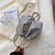thumbnail image 4 of Bolso de mano de noche con borlas de diamantes a la moda, Bolso brillante con cadena con cordón para mujer, 4 of 9
