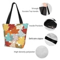 thumbnail image 5 of Kdxio Fall Maple Leaves Women Reusable Grocery Bags Foldable Ripstop,Reusable Shopping Bags for Shopping,Gym,Gift, 5 of 7