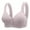 Gray, variant on Xunlbb T Shirt Bra Clearance Womens' Wireless Full-Coverage Oversize Bra Fashion Plus Size Wire Free Comfortable Push Up Hollow Out Bra Underwea Present for Women 50% off Clearance(Beige,38)