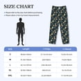 thumbnail image 4 of Lsque Dinosaur In The Space Print Men's Pajama Pants, Lounge Pant - Comfortable Home Wear,Elastic Waistband, Stylish Design-Small, 4 of 9
