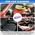 thumbnail image 5 of 2Pcs Premium Shammy Cloth for Car Drying 16.9" x 12.6" in Bags, Purple, 5 of 6