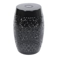 thumbnail image 5 of Iron Outdoor Patio Side Table with Solar Powered Light, Black, 5 of 6