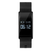 A58 Men Women Waterproof b luetooth Fitness Tracker Bracelet Smart Wrist Watch Heart Rate Blood Pressure Monitor for iphone Android Band t ouch screen