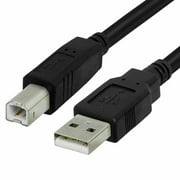 USB 2.0 A to B Cable Cord Lead for Pure Evoke-1S KSAD0600200W1UK Evoke Flow WiFi DAB/FM Radio