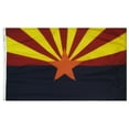 thumbnail image 1 of 5x8' Arizona Nylon State Flag - All Weather, Durable, Outdoor Nylon Flag - All Star Flags, 1 of 3