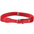 thumbnail image 1 of Kids Elastic Adjustable Strech Belt with Leather Closure - Red, 1 of 1