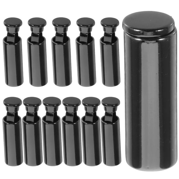 FONDOTIN 12Pcs Hood Drawstring End Caps for Clothing Manufacturing Metal Accessories