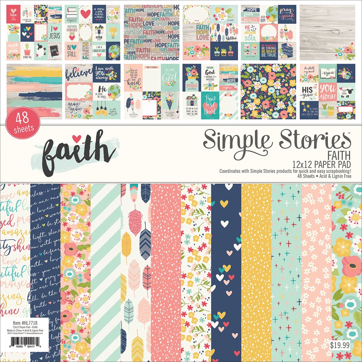 Simple Stories Faith, 24 Designs/2 Each