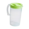 thumbnail image 2 of Lipstore Pichet d'Eau Froide Bouilloire Thé Glacé Pichet Portable Récipient à Boisson Pichet à Jus pour Réfrigérateur pour Limonade Thé Glacé Maison Vert, 2 of 8