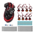 thumbnail image 4 of Turn Signal Flasher Relay Harness, Perfect Fit Complete Accessory Wear Resistant High Transparency UTV Turn Signal Rocker Switch  For  Cart Horizontal Turn Switch,Vertical Turn, 4 of 8