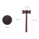 thumbnail image 4 of 1 juego de mazo de madera resistente, práctico martillo de juez para abogados, subastas y venta., 4 of 8
