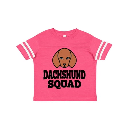 

Inktastic Dog Dachshund Squad Gift Toddler Boy or Toddler Girl T-Shirt