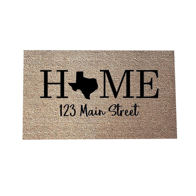 Clearance Sale Promotion Summer Back To School Natural Coir Doormat Non Slip Doormat Rug with Rubber Backing Welcome Mats for Entryway Summer Doormat for Outdoor Entrance, Perfect Home Decor 16x24IN