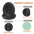 thumbnail image 4 of Replacement Ear Cushions, Upgraded Replacement Ear Pads Fit for Boses QC15, Over-Ear Headphones Ear Pads Cushions Compatible with Boses Quiet Comfort 35, 4 of 8