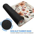 thumbnail image 6 of Brown Flowers with a Beige Background&nbsp;mousepad Gamingwaterproofnon Slip&nbsp;for Office Home Work GamingmousepadsRubber Base Mousepad with Stitched Edges 31.5x11.8inches, 6 of 7