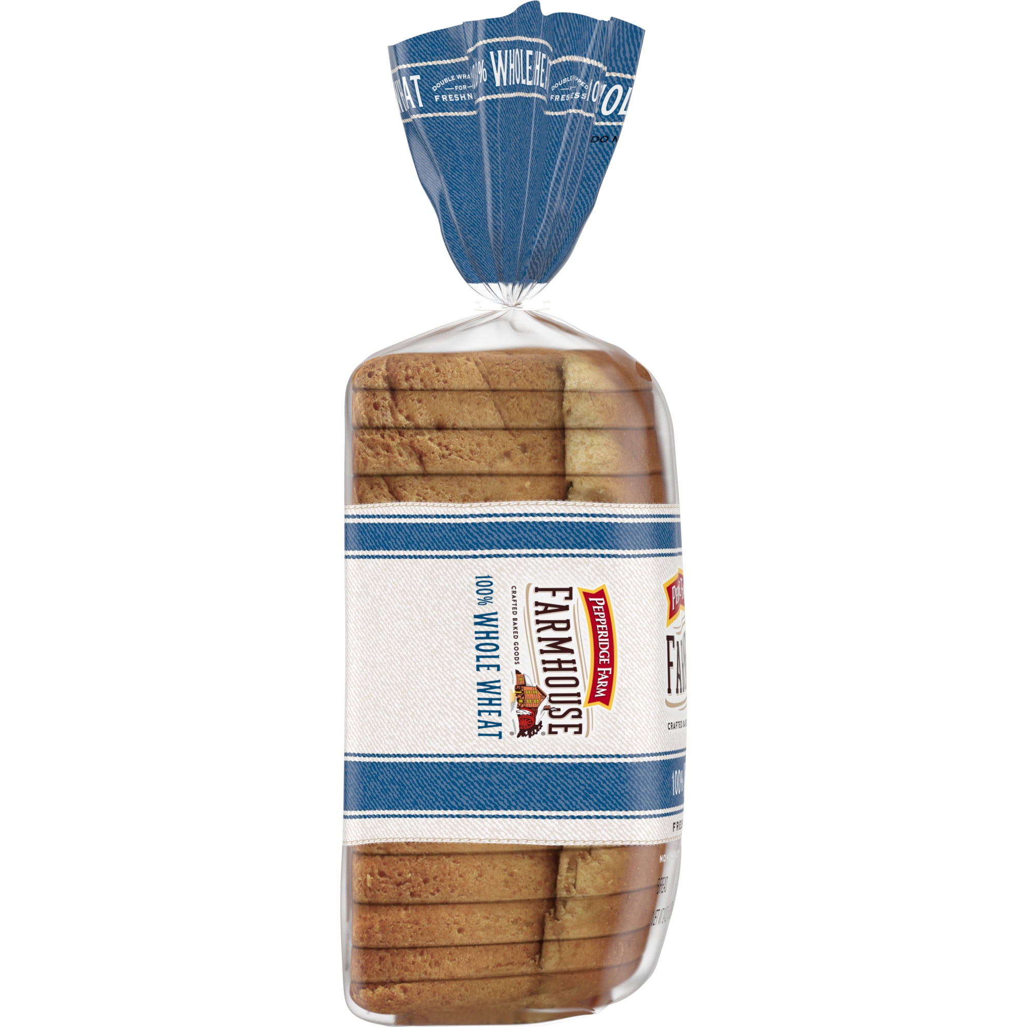 Pepperidge Farm Farmhouse 100% Whole Wheat Bread, 24 oz Loaf