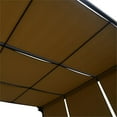 thumbnail image 3 of Noble House Lawrence Outdoor 10' x 10' Canopy Gazebo in Beige/Brown, 3 of 10