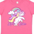 thumbnail image 4 of Inktastic Little Sister Unicorn Girls Toddler T-Shirt, 4 of 5
