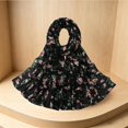 thumbnail image 4 of Colorful Printed Sheer Scarf Lightweight Fashion Wrap for Summer & Travel, 4 of 5