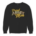 thumbnail image 5 of Proud Army Mom Sweatshirt US Military Family Pride Veteran Patriotic Armed Forces Mother's Day Licensed Crewneck, 5 of 7