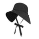 thumbnail image 5 of Sombrero de pescador ajustable y elegante con protección solar para playa Negro, 5 of 9