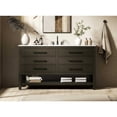 thumbnail image 2 of Elegant Kitchen and Bath 60 inch Single Bathroom Vanity in Mocha Brown, 2 of 10