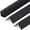 Black-1 x 1 x 36 Inches-10, variant on White 1-1/8 x 1-1/8 x 24 Inches 10 Count Wall Corner Guards